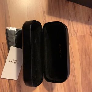 Lg Coach Clamshell Sunglasses Case. New